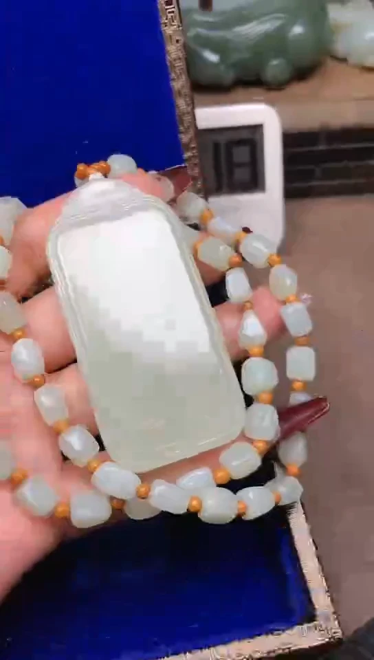 【闪购商品】和田玉颈饰未镶嵌定向 飞行家J 菲菲