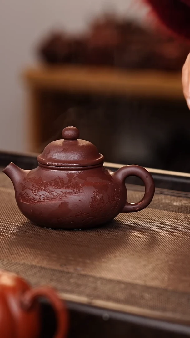茶壶紫砂原矿紫砂壶