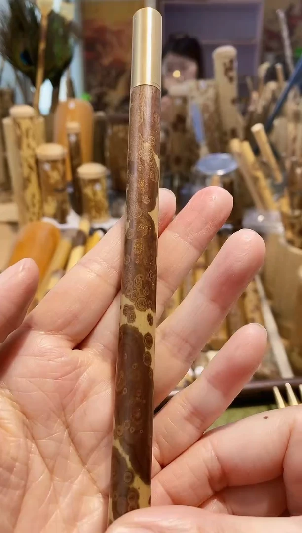 D*L湘妃竹精品签字笔一个