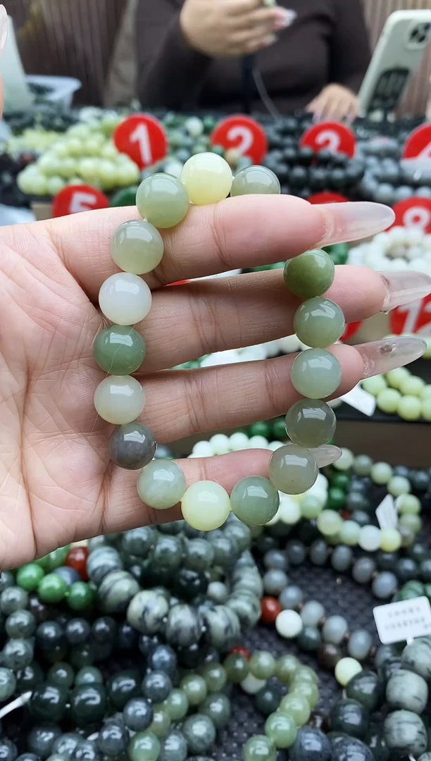 未镶嵌手串和田玉多宝全家福12