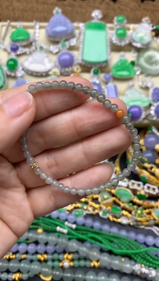 【闪购商品】翡翠手链未镶嵌3-中国好珍宝