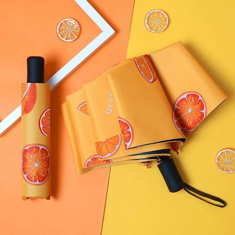 折叠轻巧便携伞晴雨两用 颜色随机发