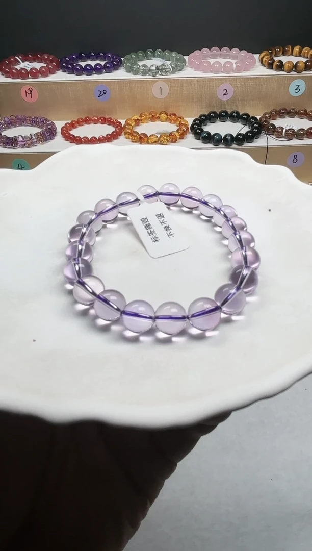 【闪购商品】水晶手串未镶嵌玻利维亚紫水手串