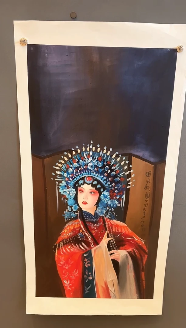 国画56众合郝凤先老师作品