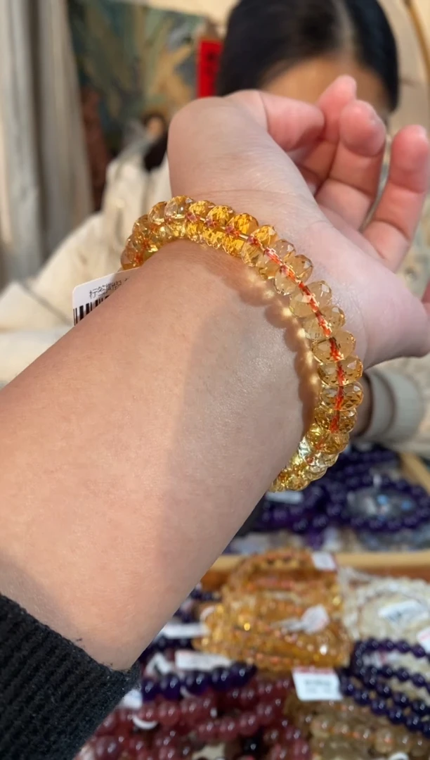 【闪购商品】水晶手链未镶嵌黄水晶