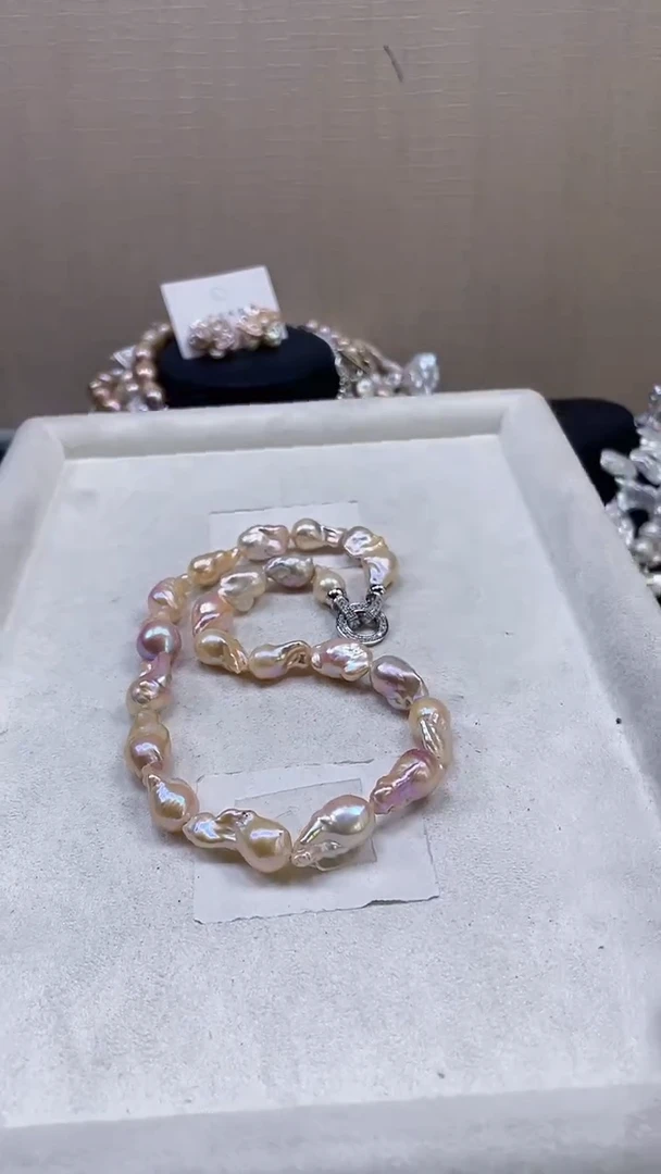 未镶嵌项链淡水珍珠【纯恬饰品】