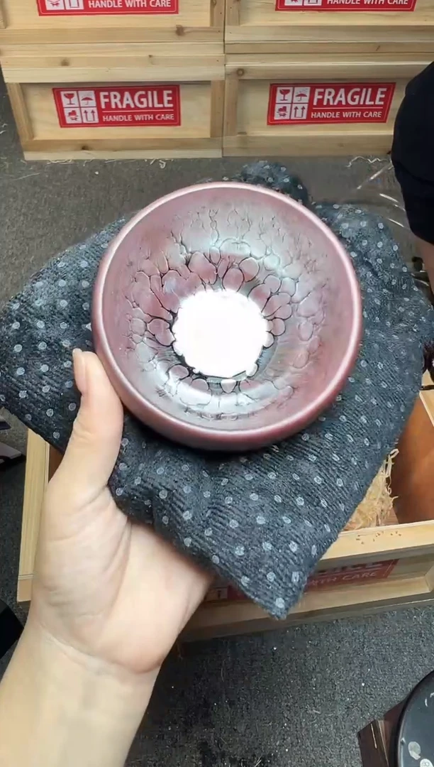 茶盏紫金  盏三疯建盏茶器