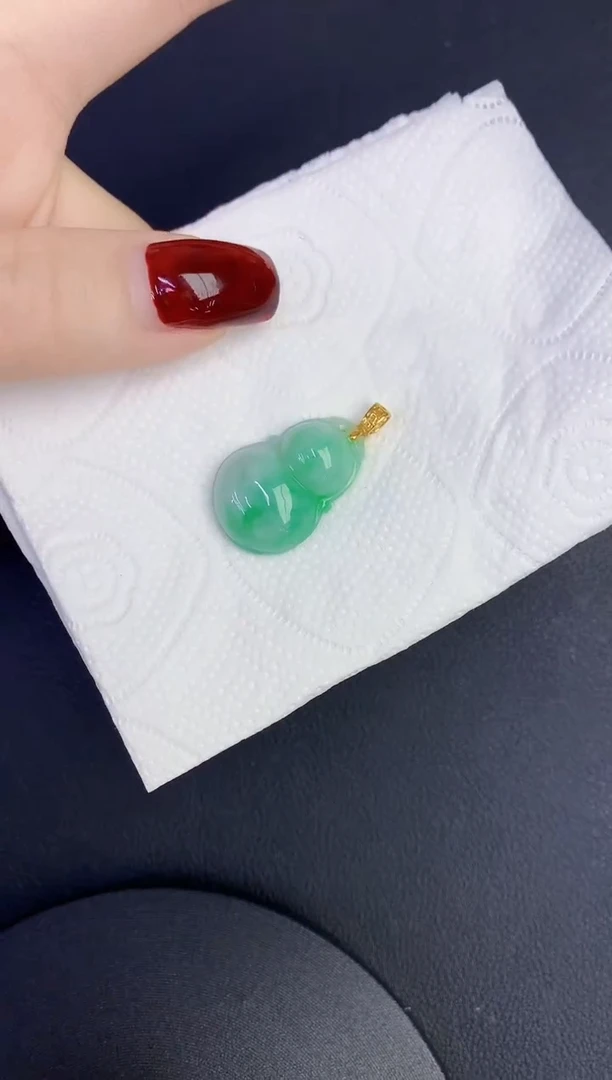 颈饰未镶嵌翡翠缅甸天然翡翠A货
