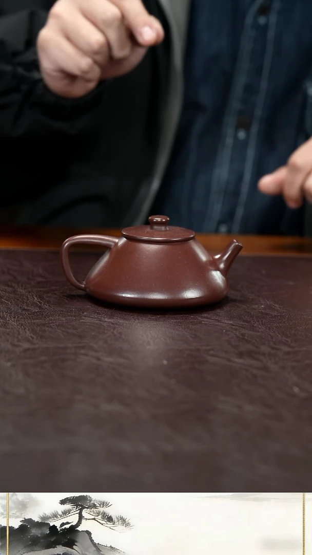 茶壶紫砂紫朱泥  220cc