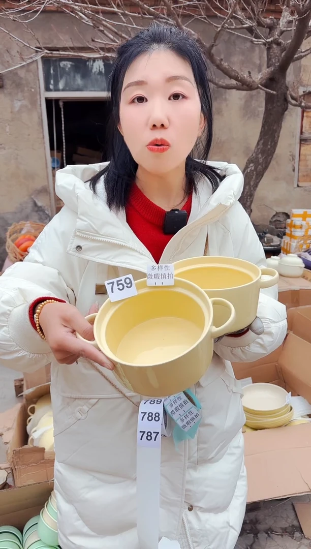 【闪购商品】炻瓷无盖款759【微瑕慎拍】