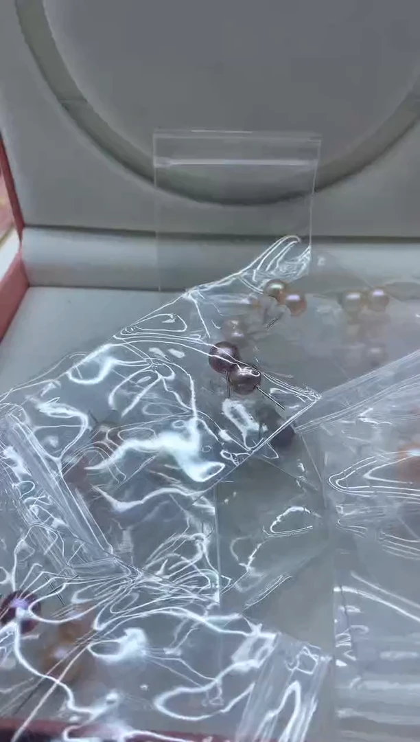 银S925镶嵌耳饰淡水珍珠多样性发其一