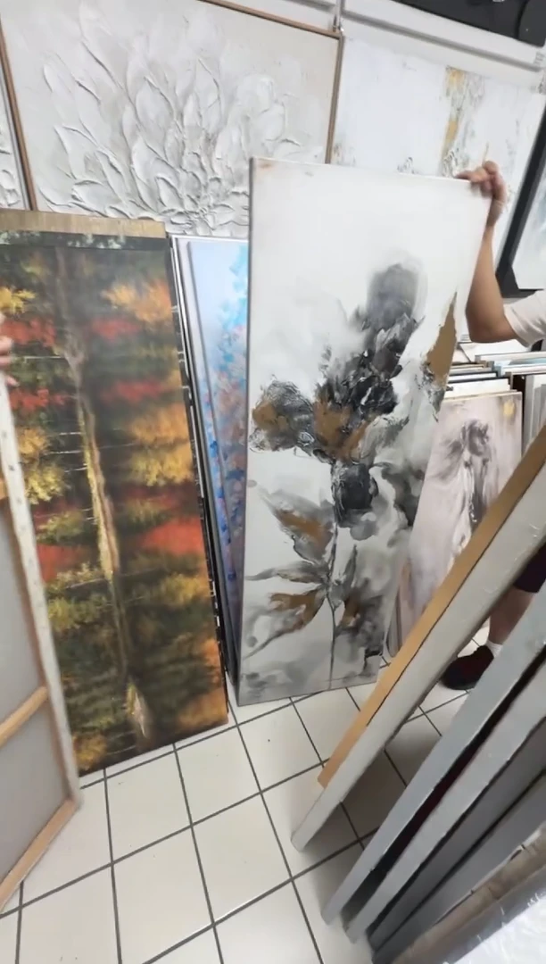 横款168 美术馆 油画 装饰画
