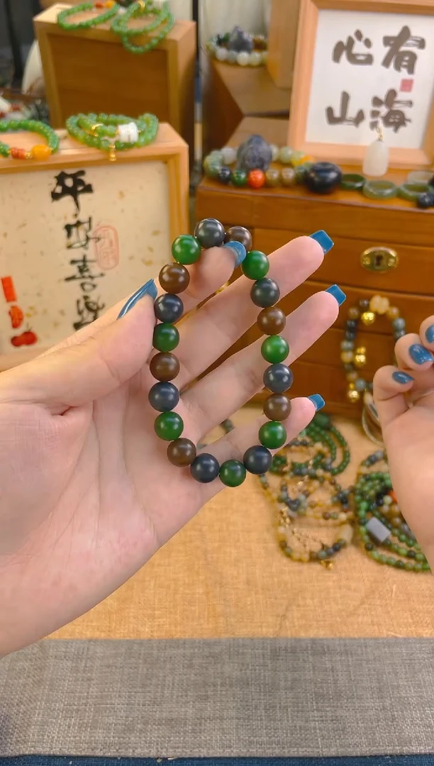 手链未镶嵌和田玉楼兰多宝