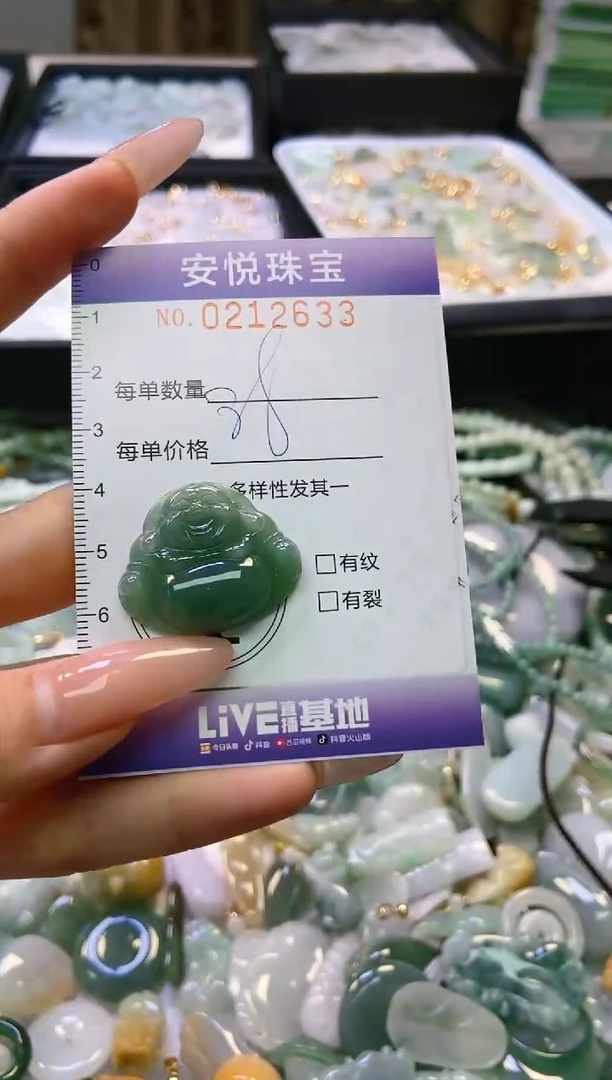 翡翠未镶嵌颈饰闪购0212633