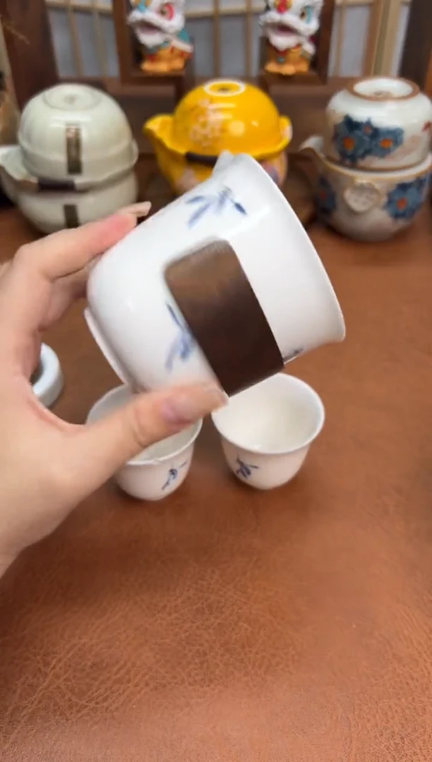 夏日旅行茶具真好看