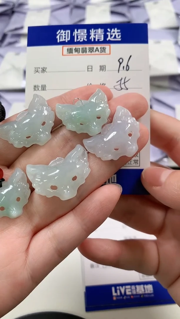 颈饰未镶嵌翡翠4多样性发货其一