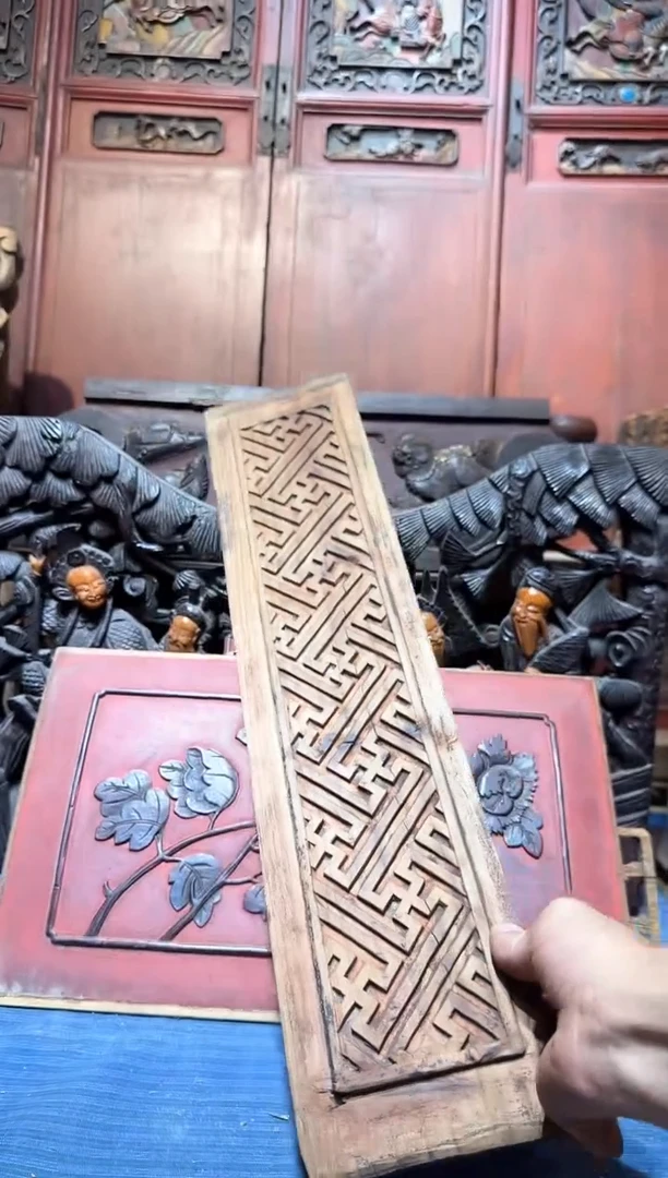 香樟木老木雕老物件