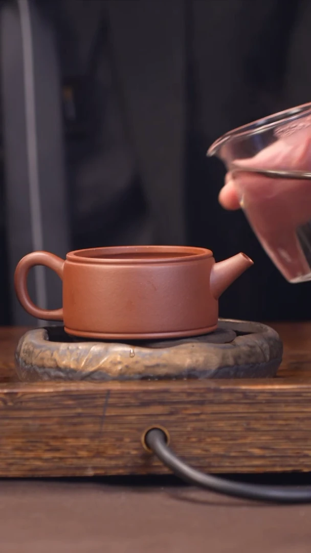 茶壶紫砂紫砂茶壶汉瓦-