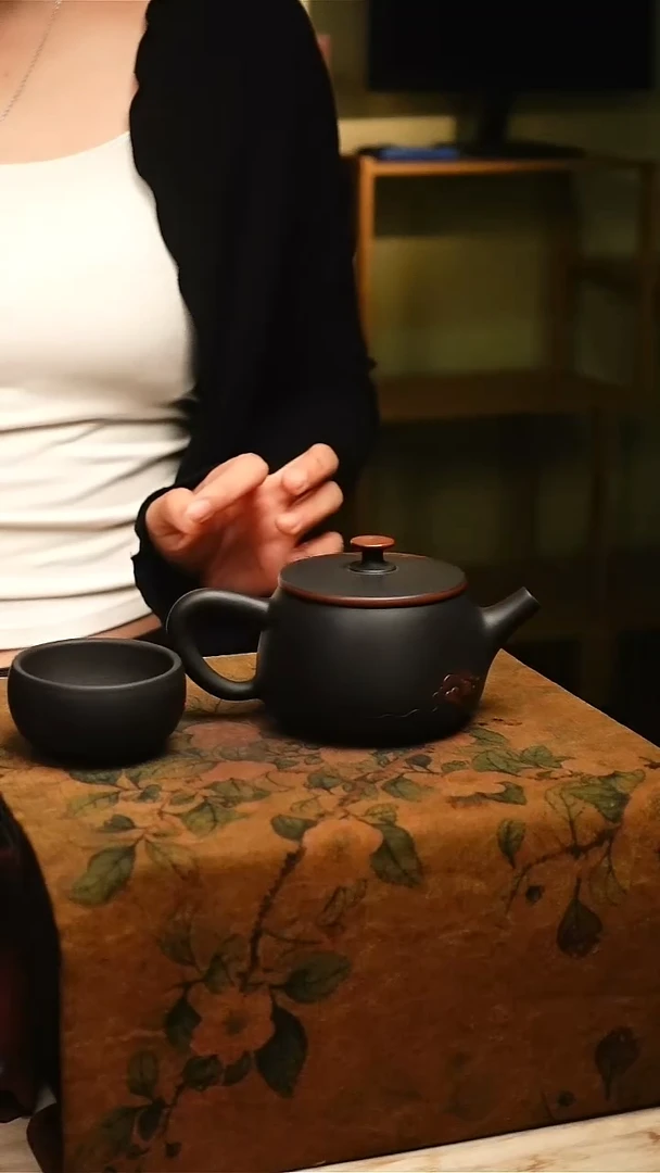 陶云南建水紫陶一壶一杯