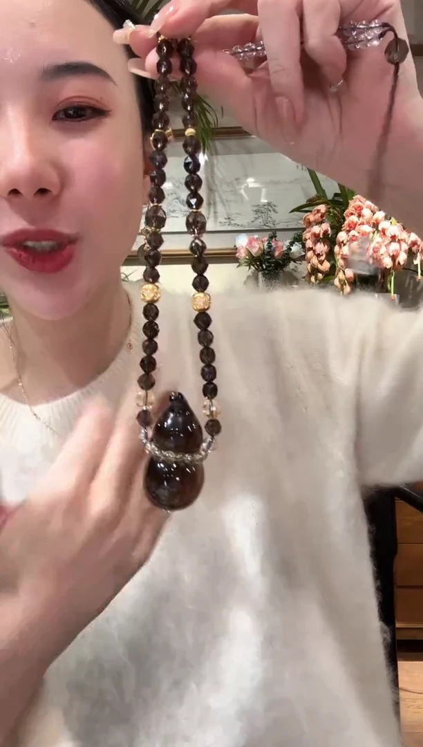 【闪购商品】水晶颈饰未镶嵌国风