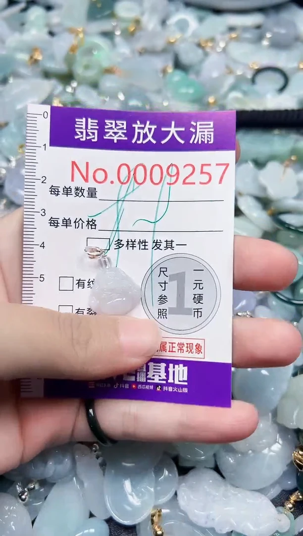 颈饰未镶嵌翡翠9257