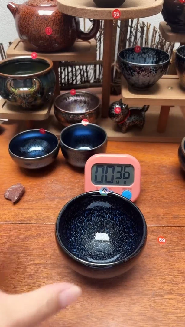 茶盏往**风72号建盏工匠茶器