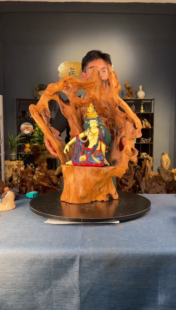 木卢师傅根艺作品（不包含人物摆件）