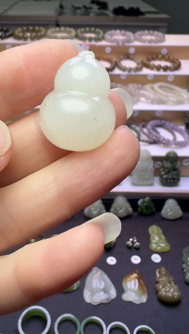 颈饰未镶嵌和田玉104号链接约卡25*19*10