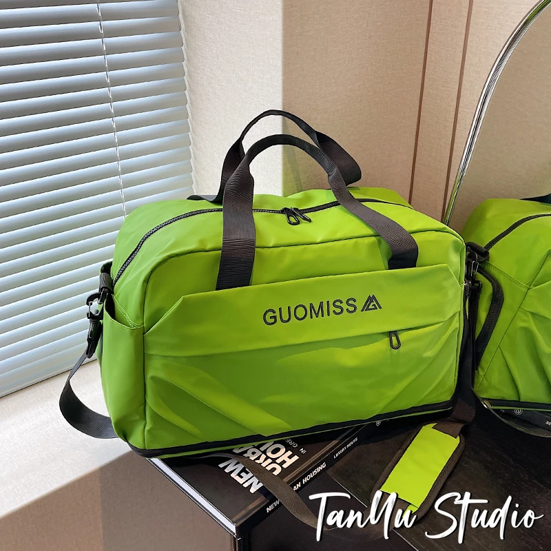 探屿旅行包大容量收纳手提行李包干湿分离运动健身包短途行李包袋