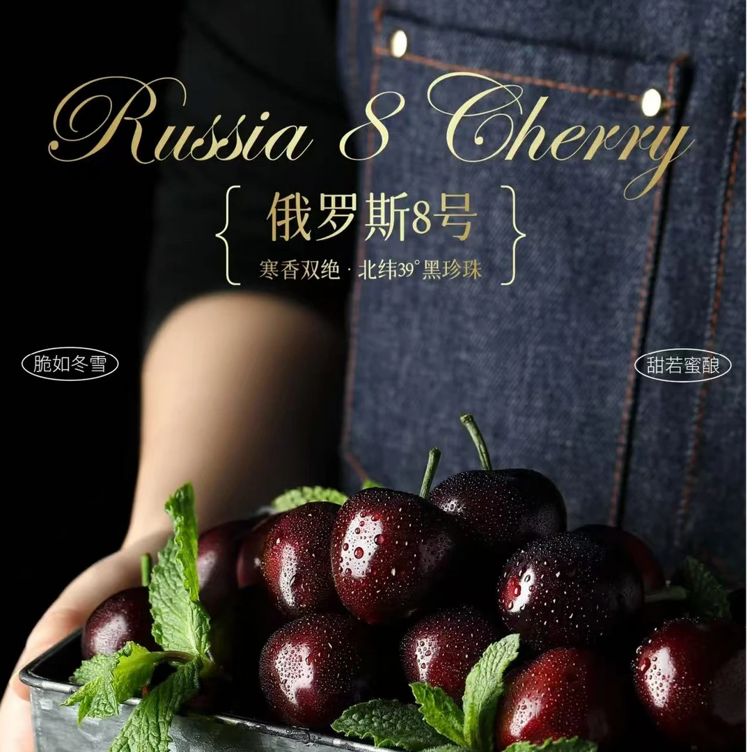 洛阳千年樱桃沟俄罗斯八号大樱桃甜度高618大促您和家人得选择