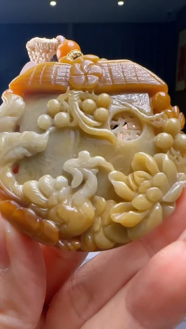 翡翠未镶嵌颈饰YJ@@960Q3J19013