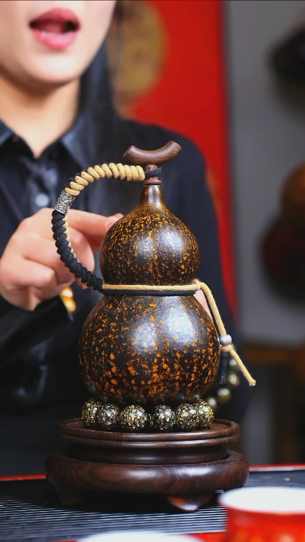 【闪购商品】JL080过年礼臻选大漆酒葫芦