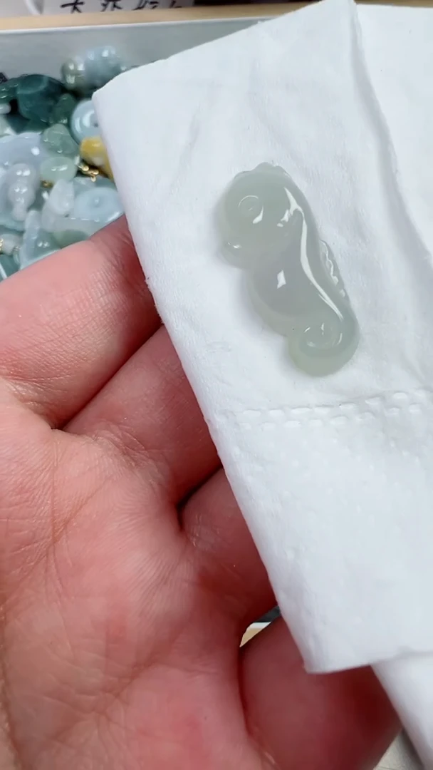 散珠翡翠489号，A货翡翠1