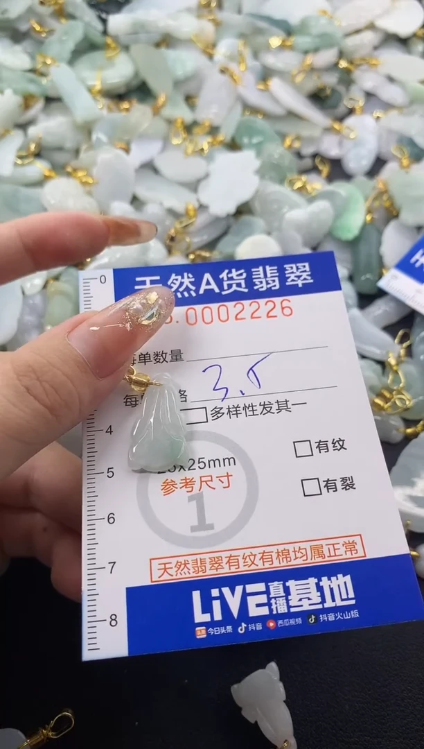 翡翠未镶嵌颈饰天然A货翡翠