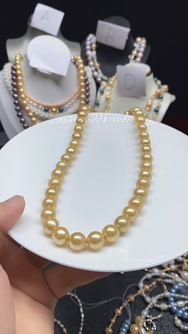 淡水珍珠未镶嵌颈饰多人