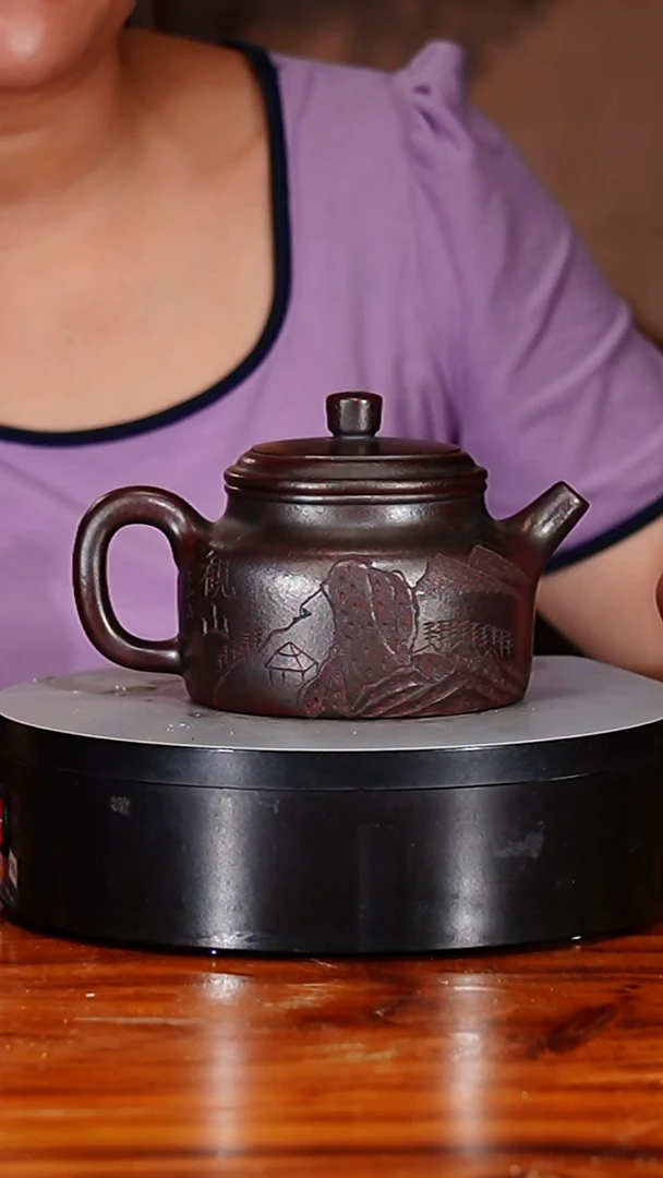 宜兴原矿紫砂壶茶壶450C