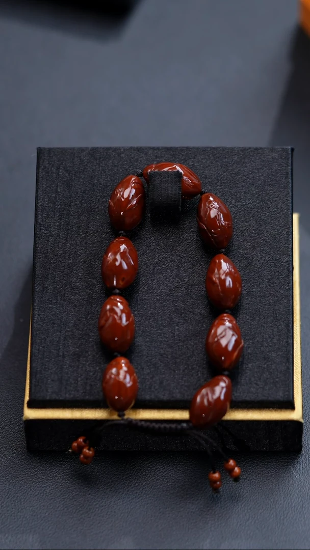 手串橄榄核无相佛14