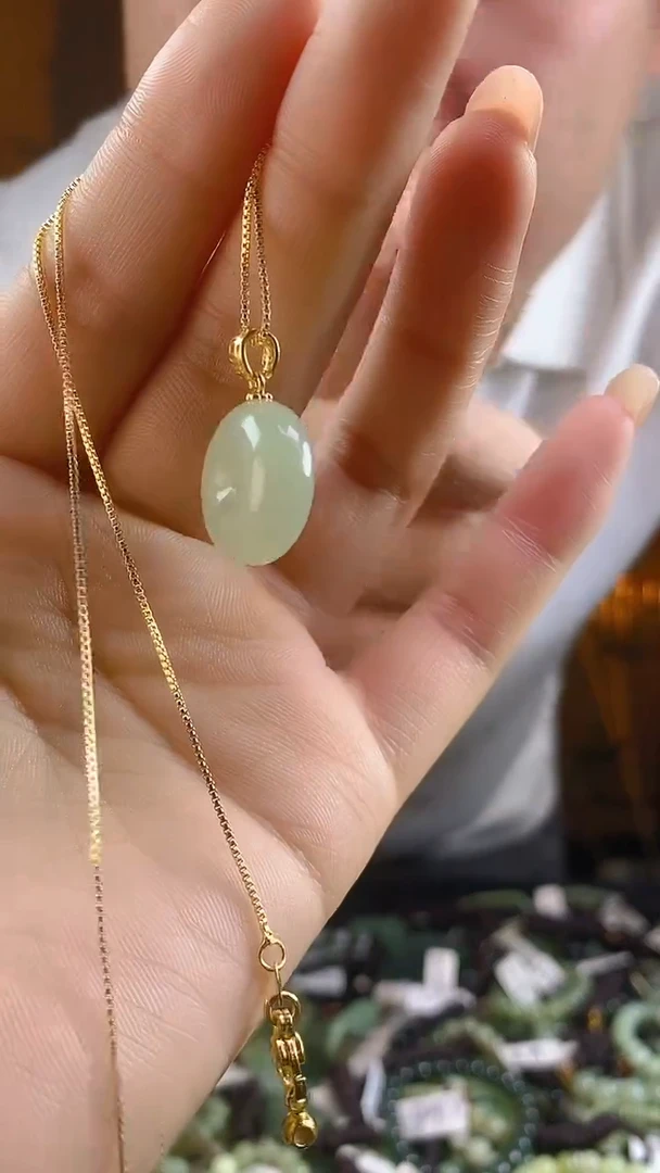 和田玉未镶嵌颈饰多样性发货，拍一发一