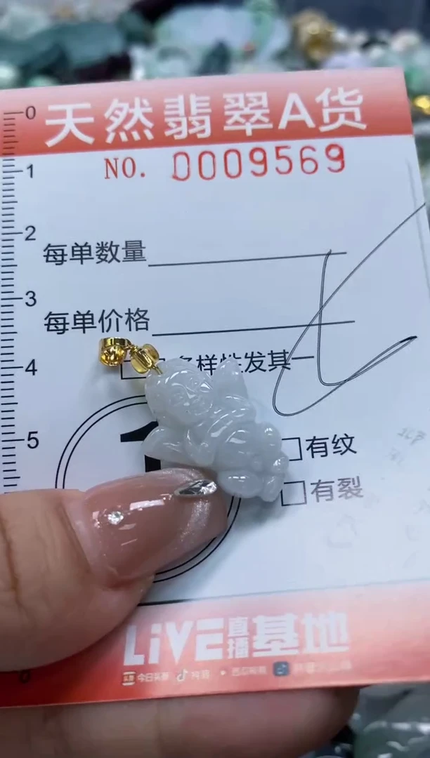 翡翠未镶嵌颈饰闪购0009569