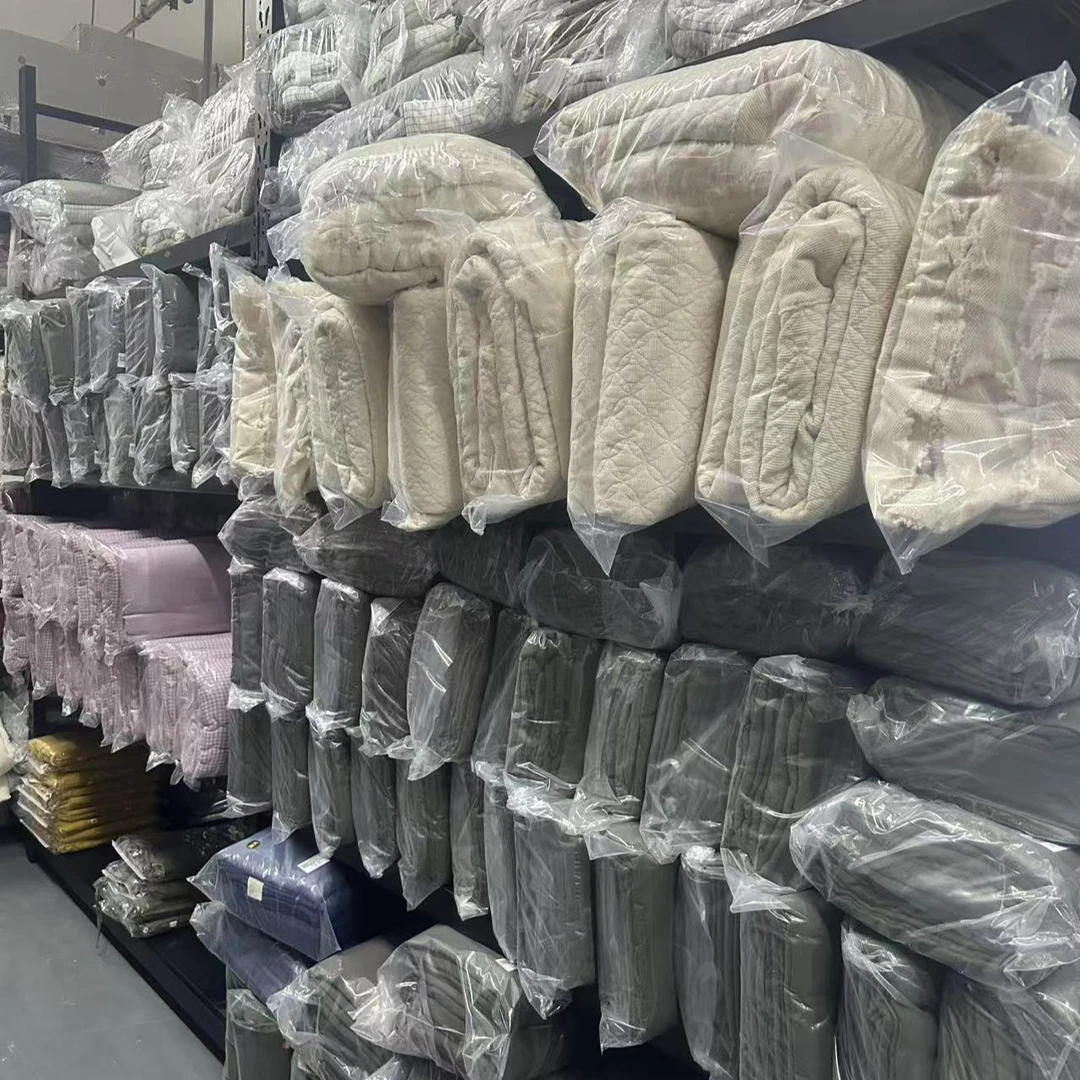 【三层纱】全棉色织四件套