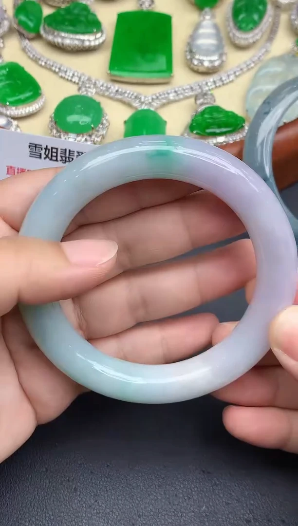 未镶嵌手镯翡翠492-中国好珍宝