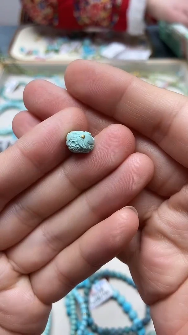 未镶嵌绿松石挂件178