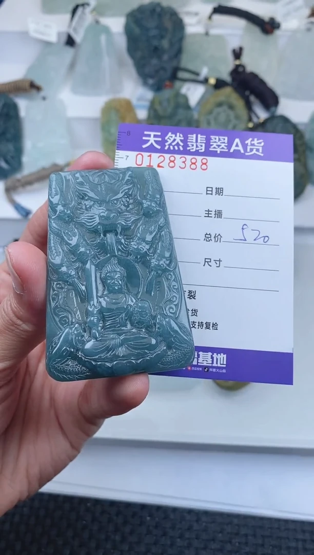 【闪购商品】翡翠颈饰未镶嵌      388