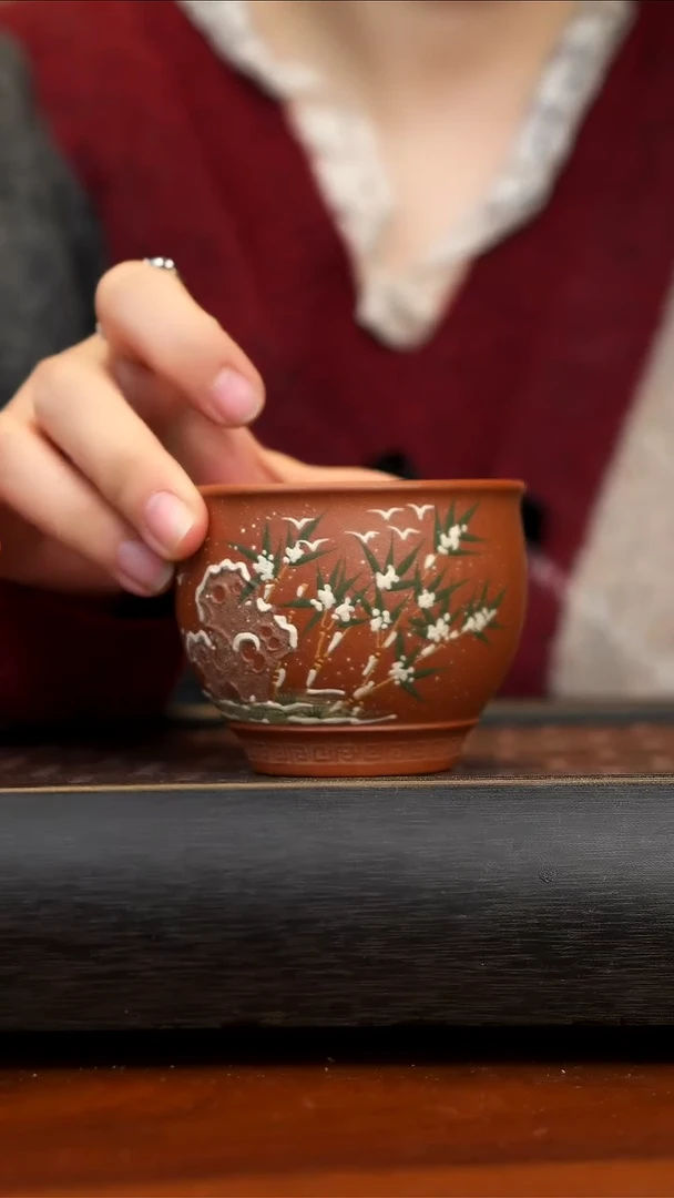 【闪购商品】紫砂茶壶降坡泥缸杯