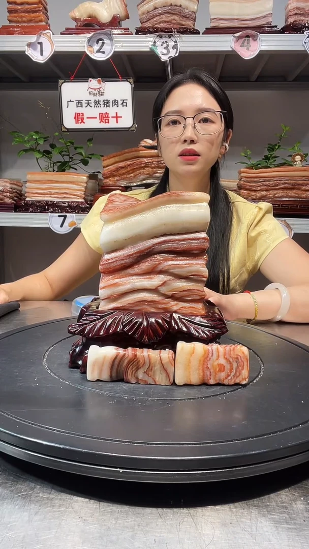 石材天然石材柳州猪肉石11-17-8