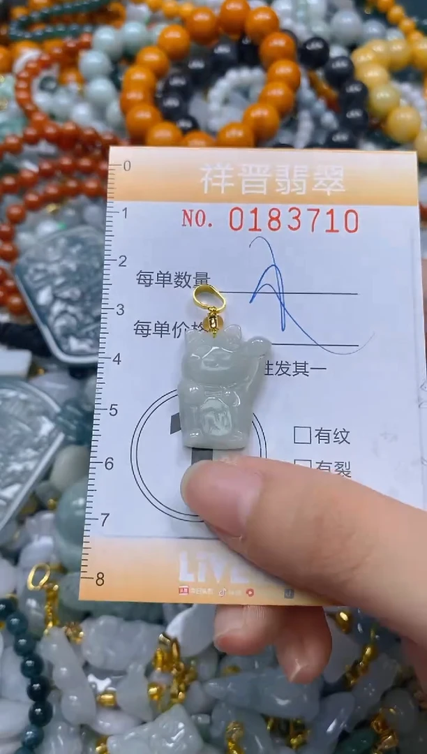 翡翠未镶嵌颈饰闪购0183710