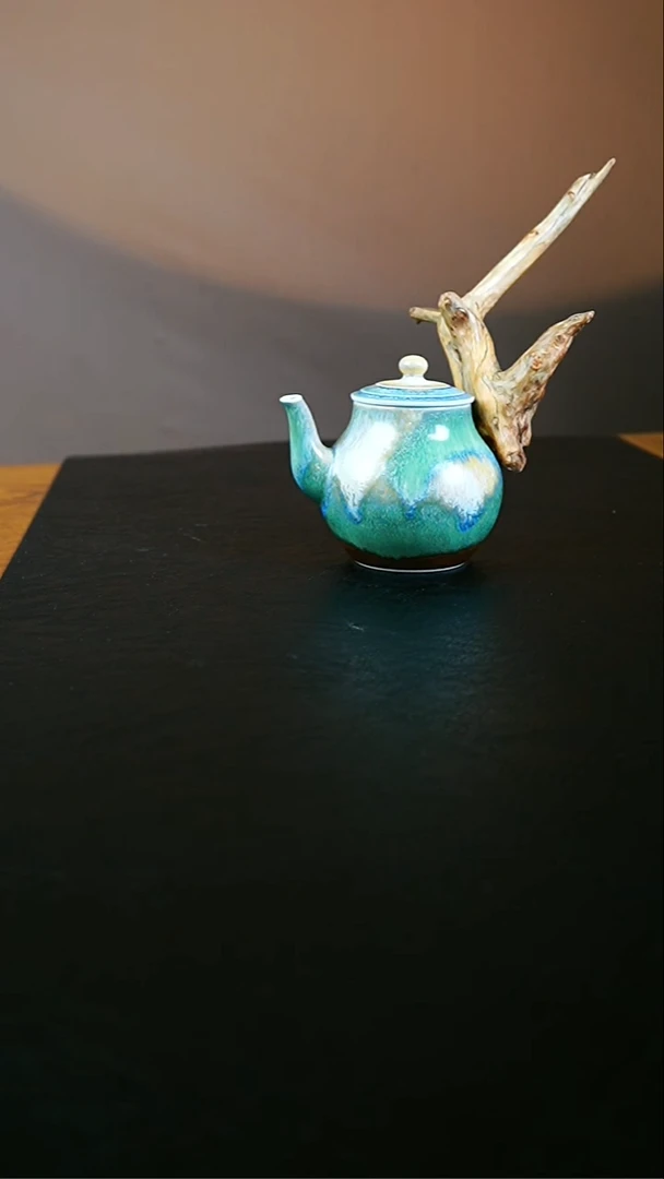 景德镇纯手工柴烧小壶