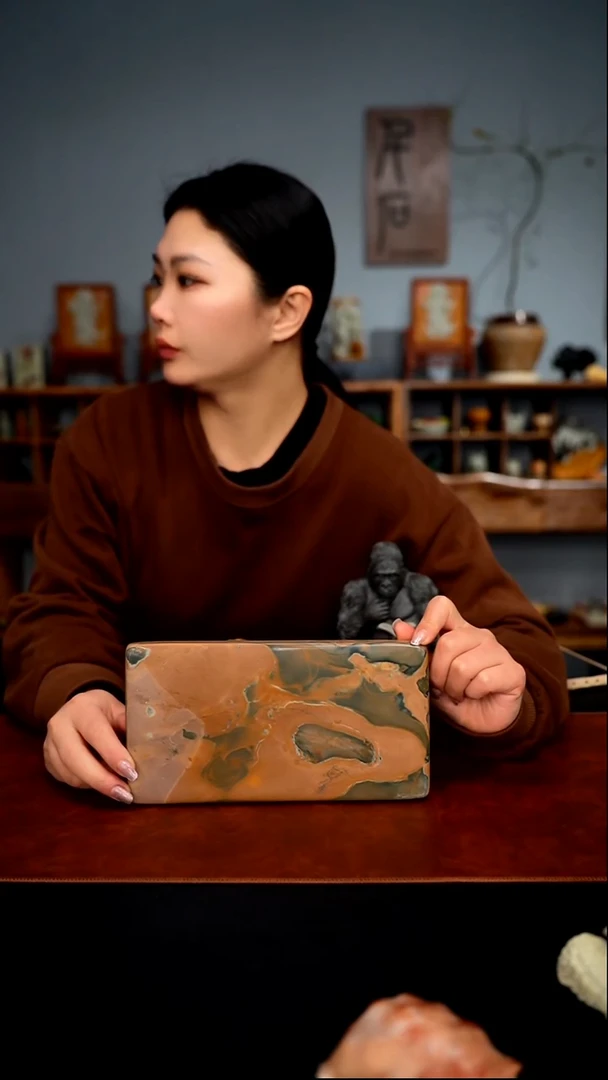 天然原石素面干泡壶承