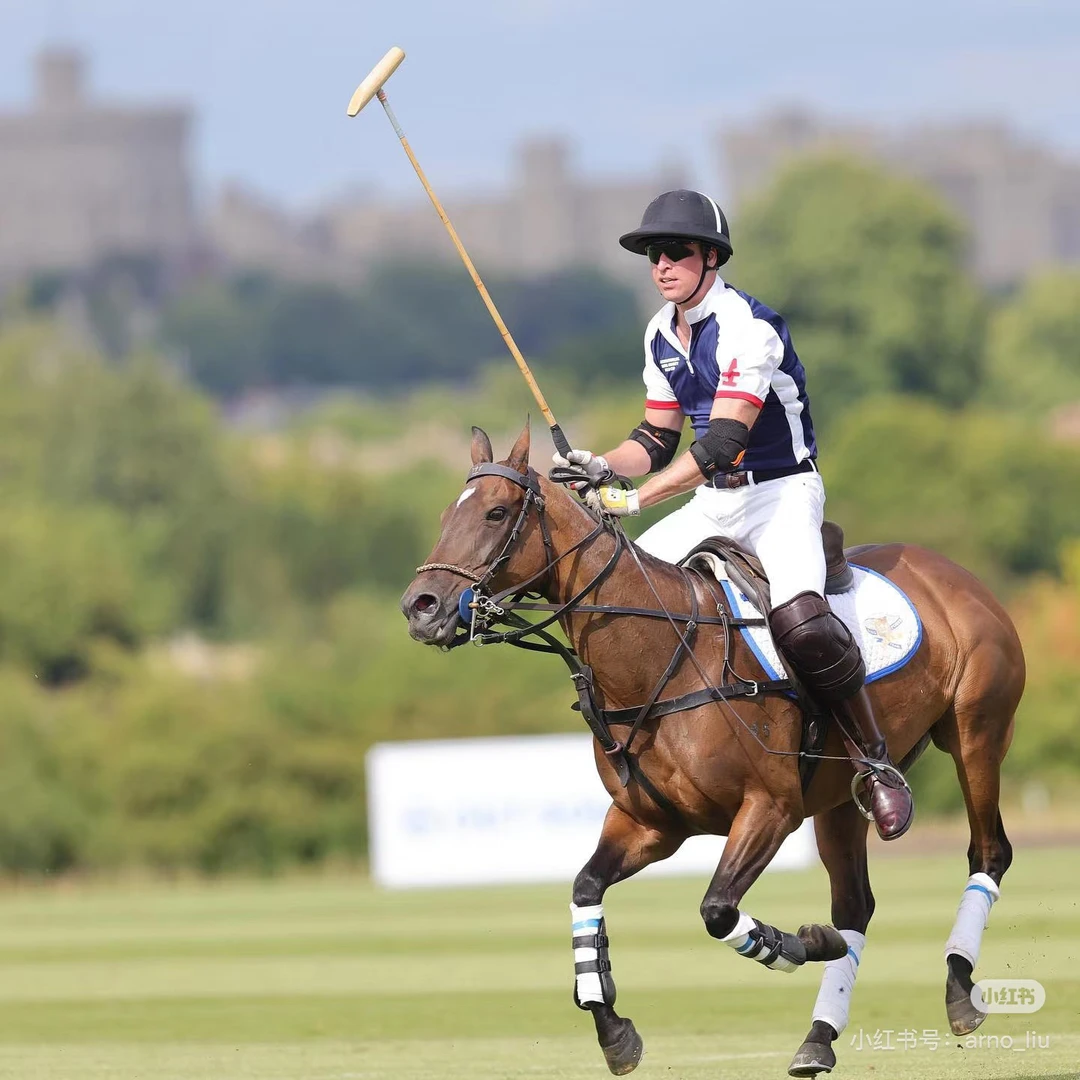 骑马打球牌棒球帽男女同款2