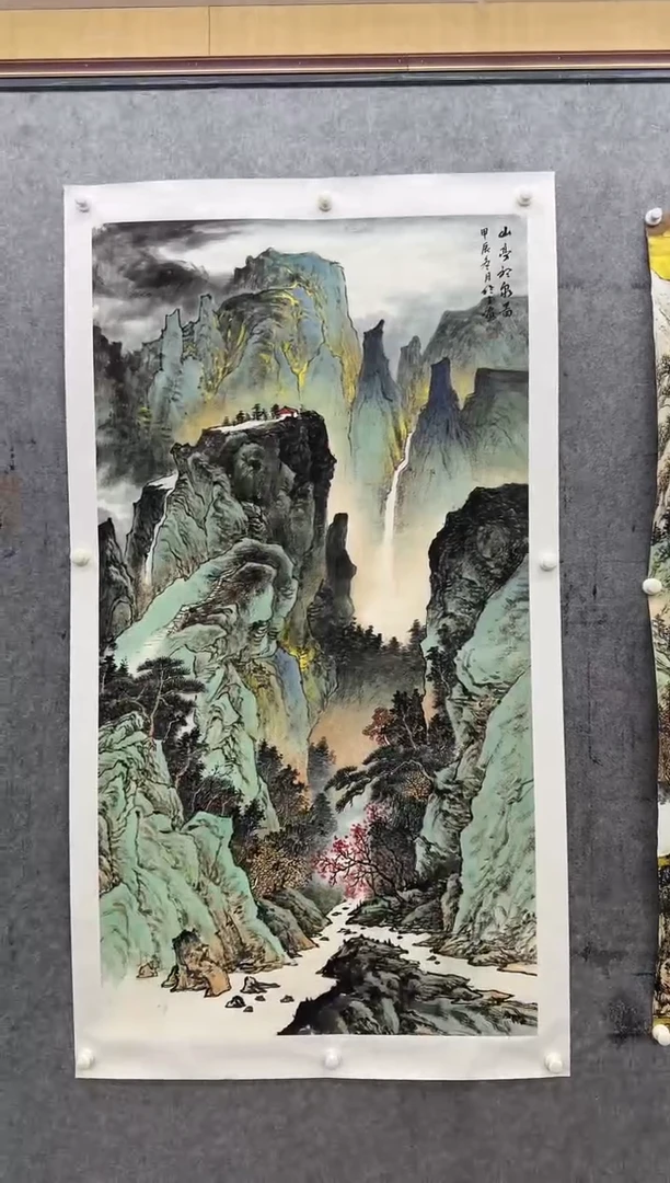 【闪购商品】书法xc张伦玉-六尺国展-国画